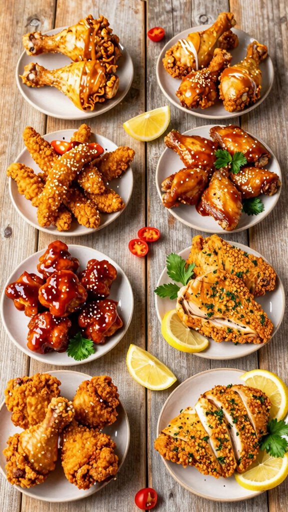 seven chicken air fryer recipes